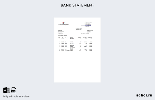 цифровая загрузка Бангладеш Prime Bank Limited выписка по счету слововая версия 